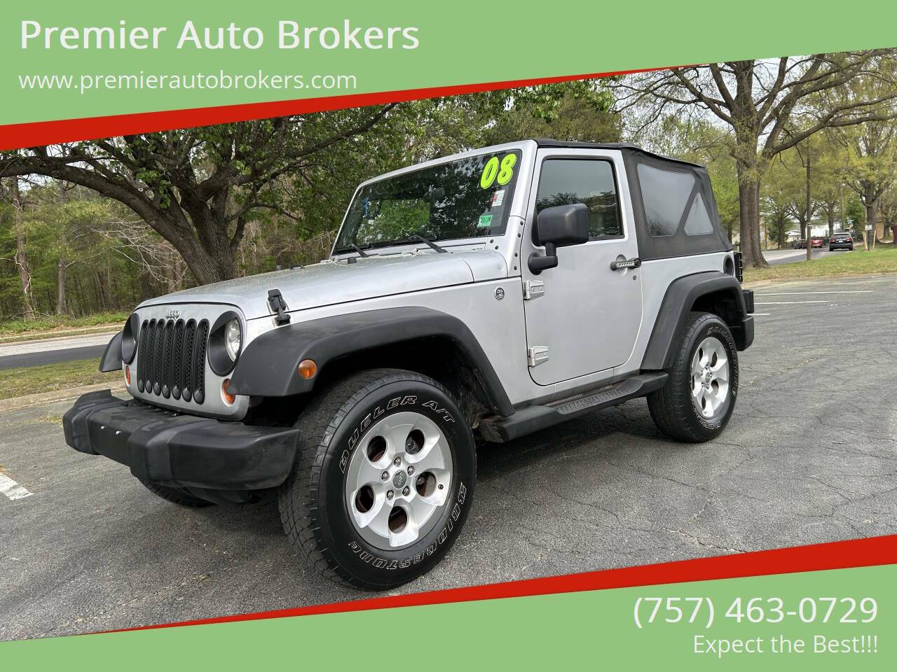 2008 Jeep Wrangler X — SUV — 115,640 mi — Virginia Beach, VA