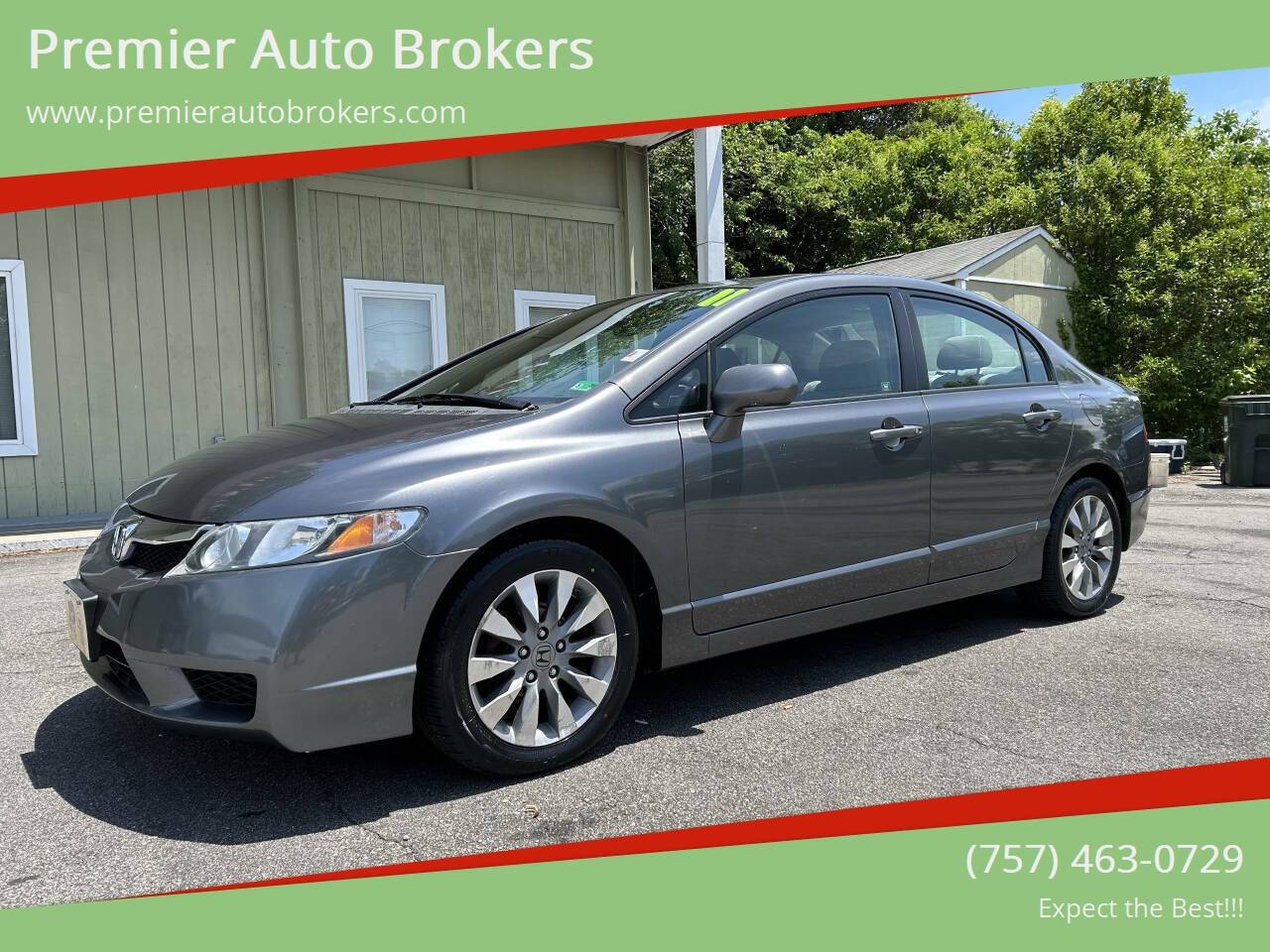 2011 Honda Civic EX — Sedan — 54,228 mi — Virginia Beach, VA