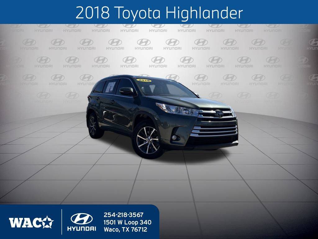 2018 Toyota Highlander XLE — SUV — 34,933 mi — Waco, TX