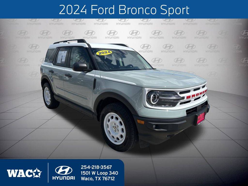 2024 Ford Bronco Sport Heritage — SUV — 7,744 mi — Waco, TX