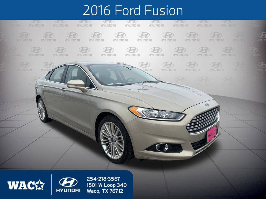 2016 Ford Fusion SE — Sedan — 58,958 mi — Waco, TX
