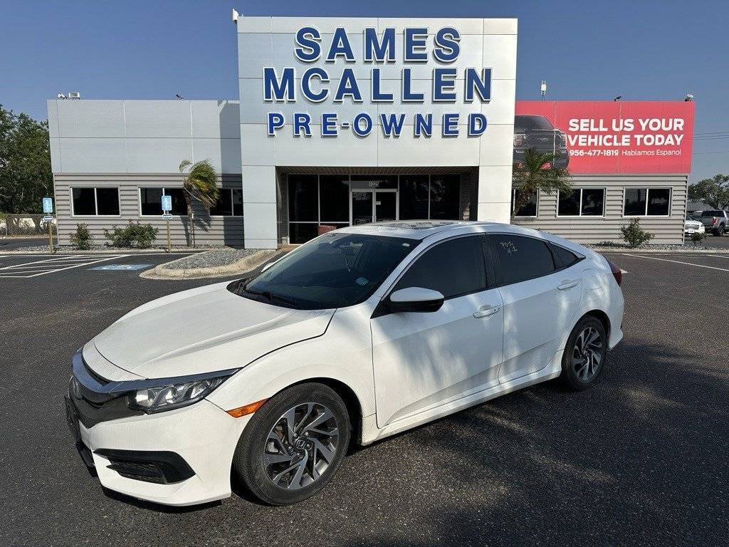 2018 Honda Civic EX — Sedan — 66,000 mi — McAllen, TX