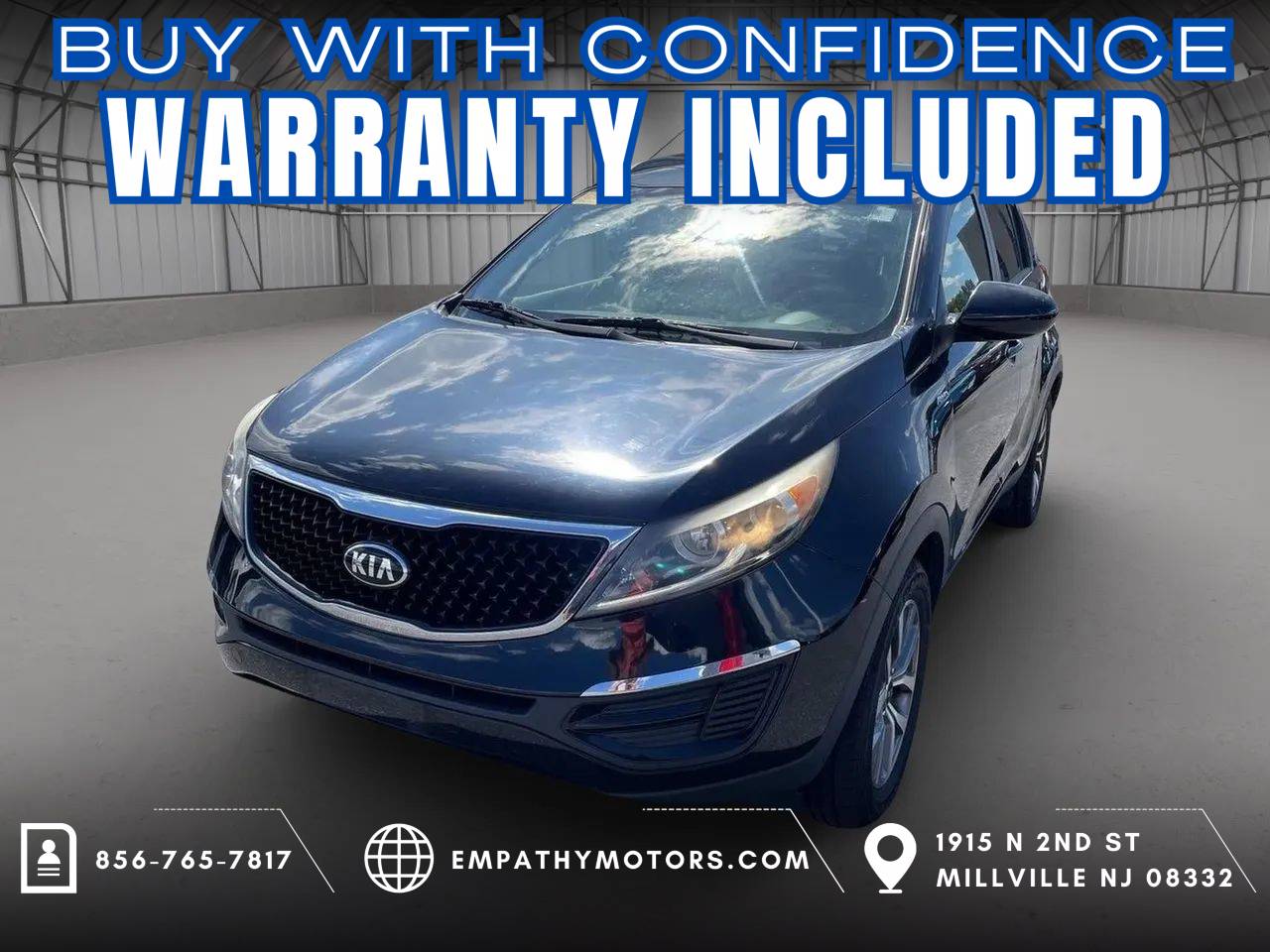 2016 Kia Sportage LX — SUV — 79,014 mi — Millville, NJ