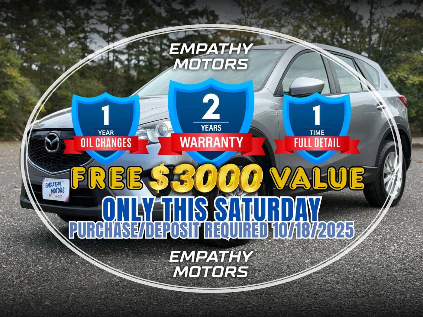 2015 Mazda CX-5 Sport — SUV — 86,102 mi — Millville, NJ