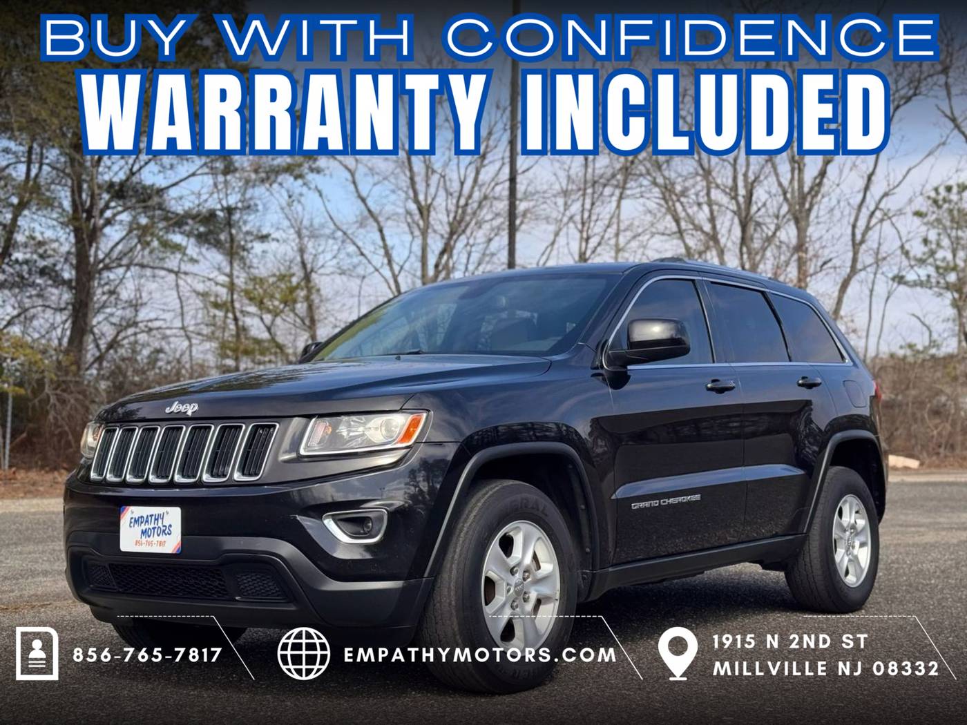 2014 Jeep Grand Cherokee Laredo — SUV — 132,239 mi — Millville, NJ