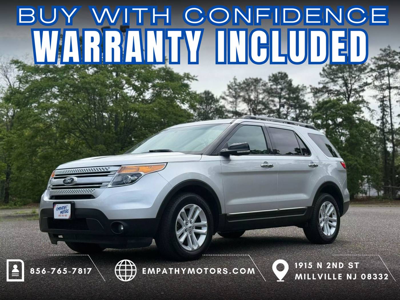 2014 Ford Explorer XLT — SUV — 120,122 mi — Millville, NJ