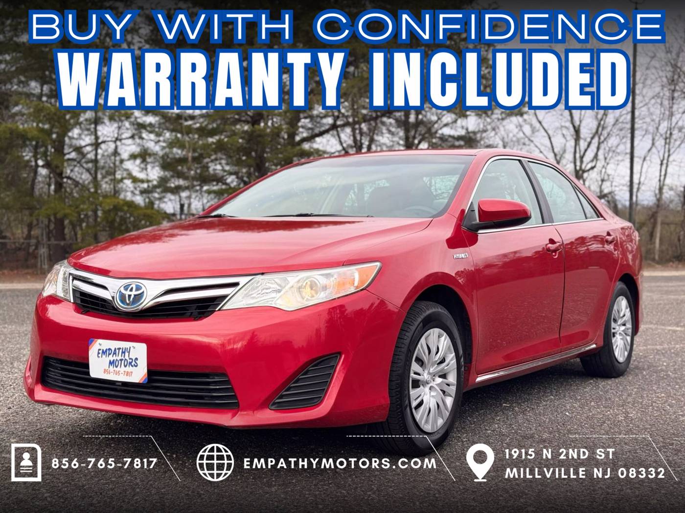 2014 Toyota Camry Hybrid LE — Sedan — 132,326 mi — Millville, NJ
