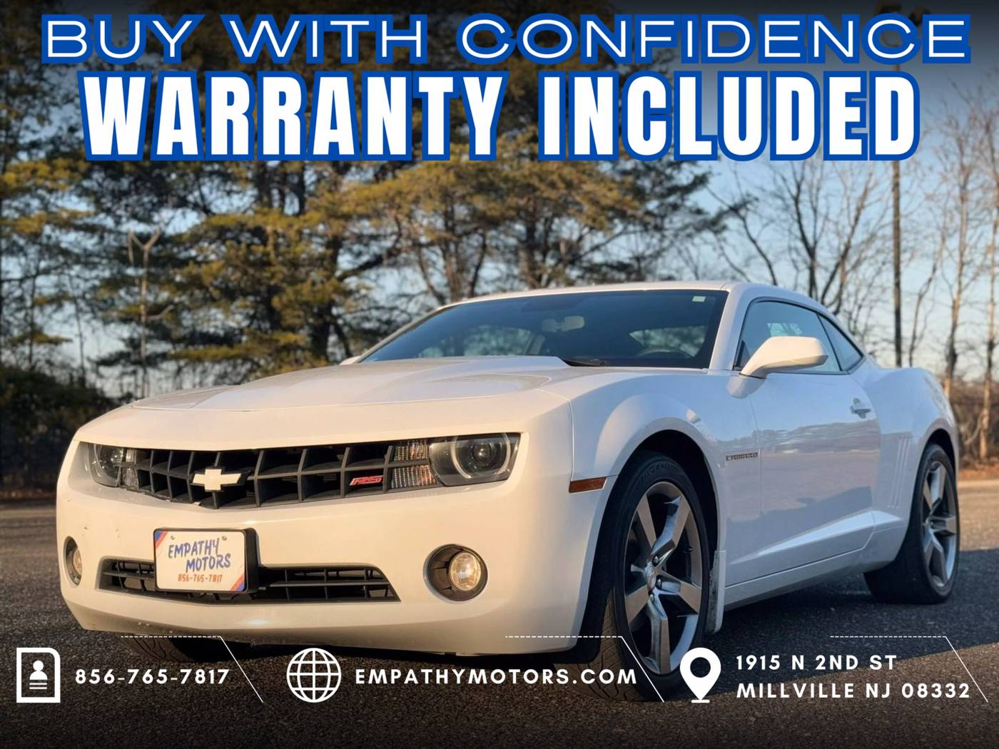 2011 Chevrolet Camaro 1LT — Coupe — 66,730 mi — Millville, NJ