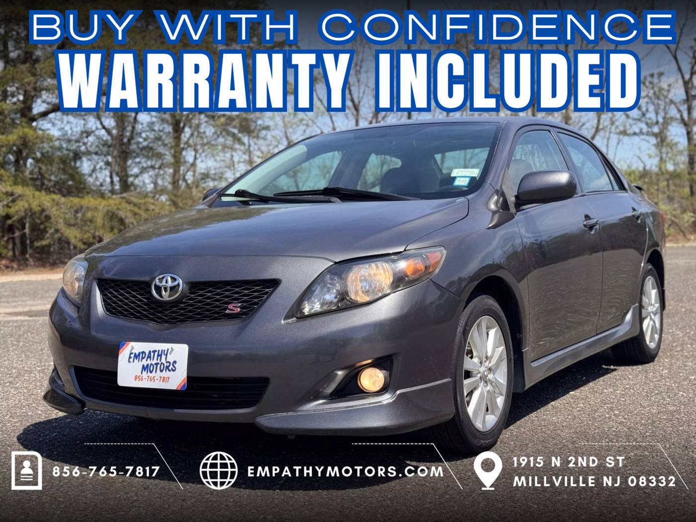 2010 Toyota Corolla S — Sedan — 58,797 mi — Millville, NJ