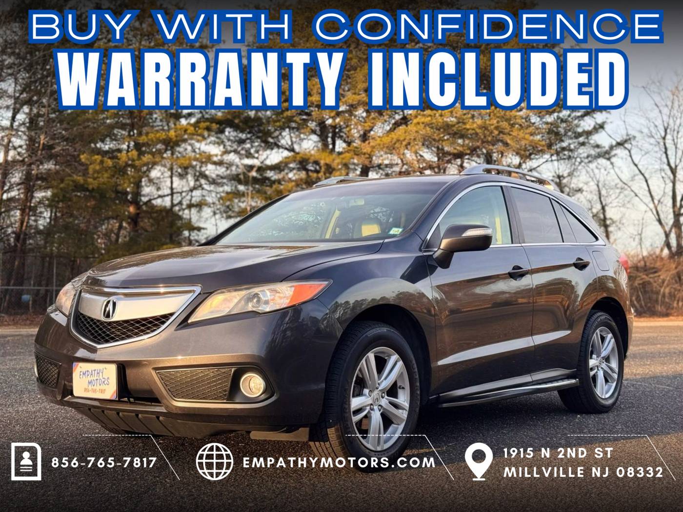 2013 Acura RDX Standard — SUV — 96,017 mi — Millville, NJ