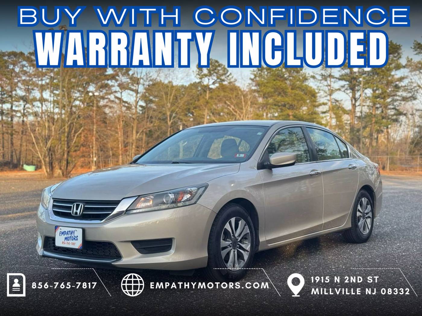 2013 Honda Accord LX — Sedan — 150,204 mi — Millville, NJ