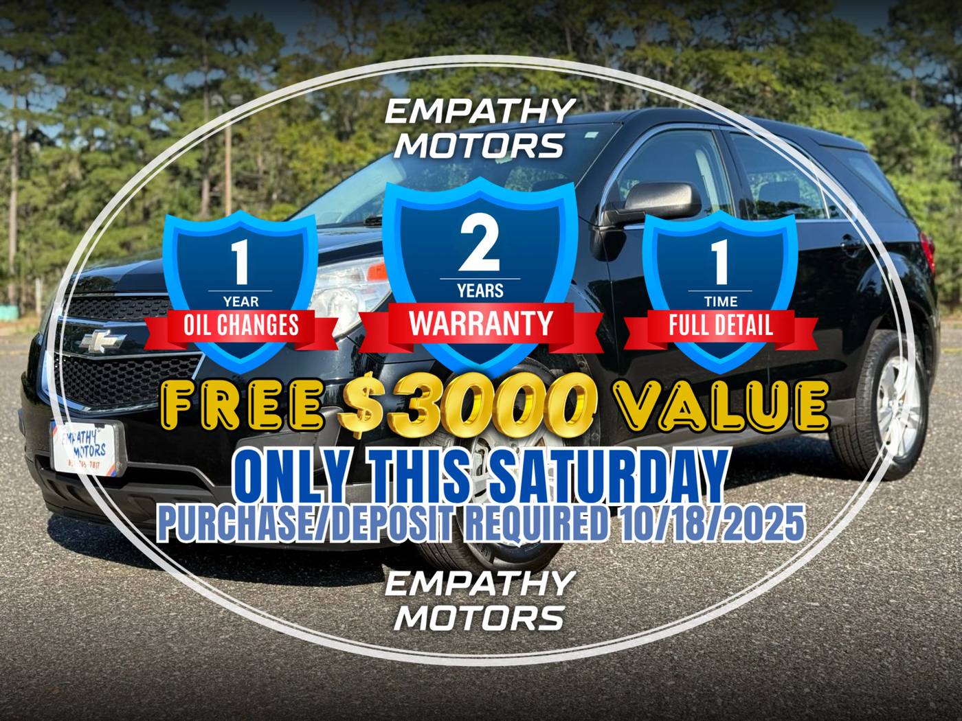2013 Chevrolet Equinox LS — SUV — 54,530 mi — Millville, NJ