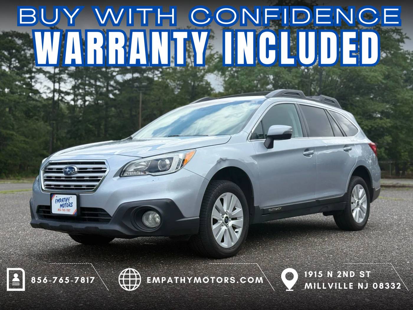 2016 Subaru Outback 2.5i Premium — SUV — 138,318 mi — Millville, NJ