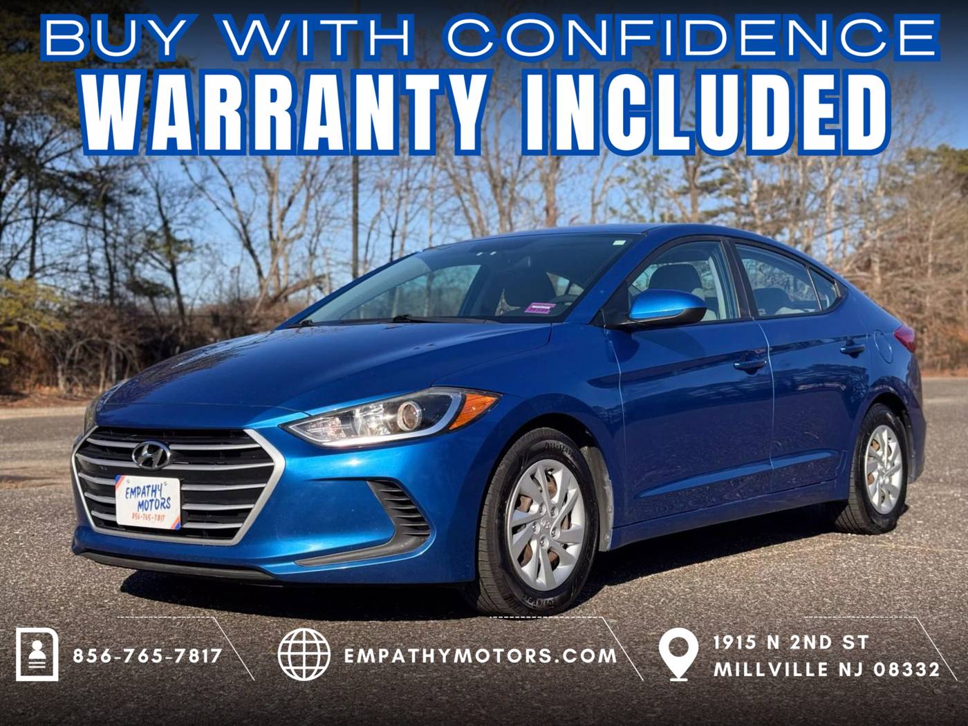 2017 Hyundai Elantra SE — Sedan — 104,116 mi — Millville, NJ