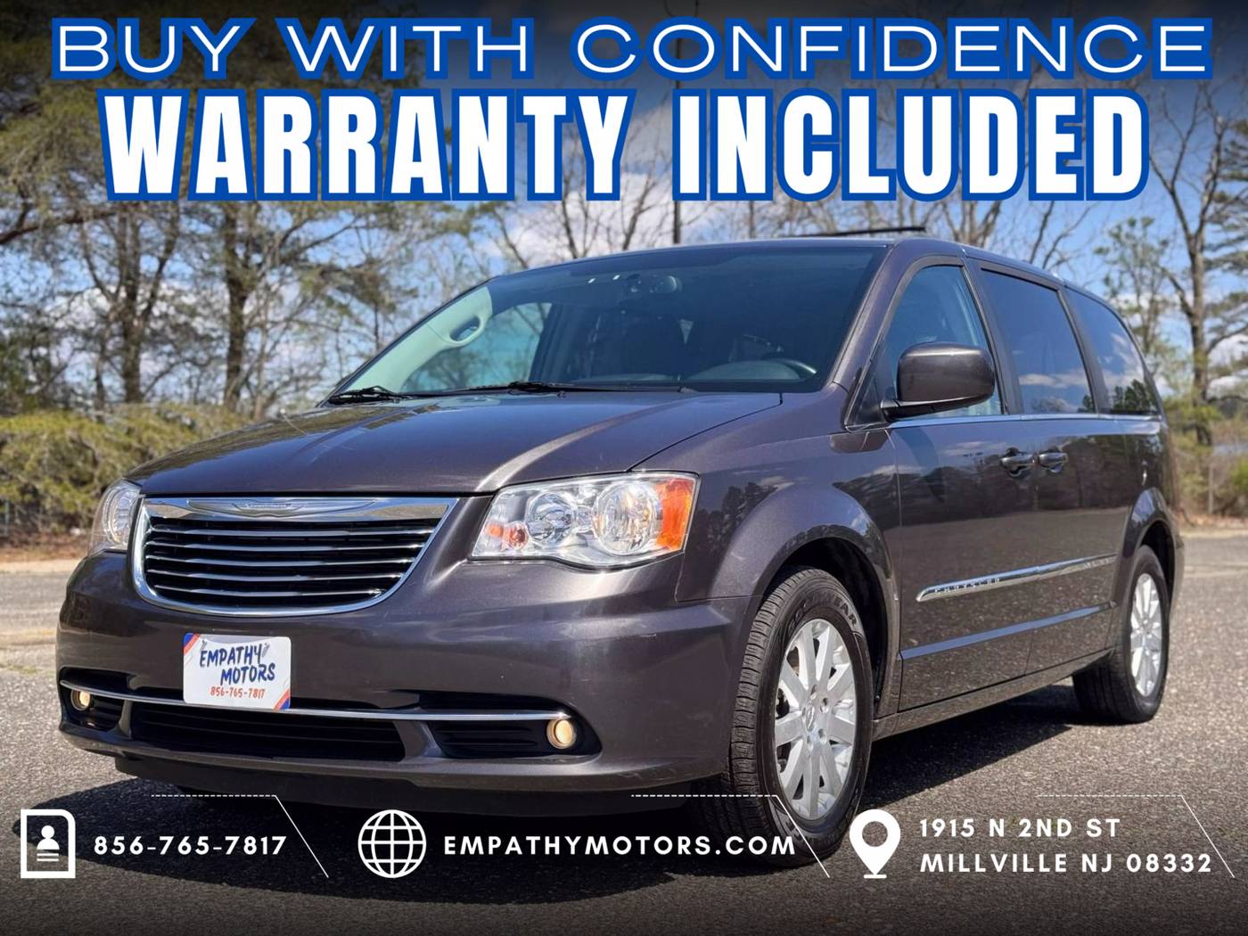 2015 Chrysler Town & Country Touring — Minivan — 113,682 mi — Millville, NJ