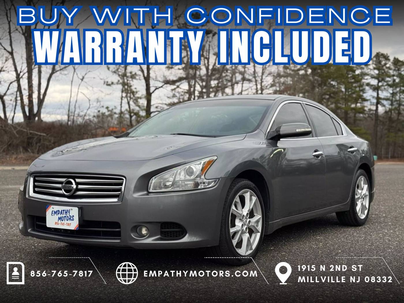 2014 Nissan Maxima SV — Sedan — 117,653 mi — Millville, NJ