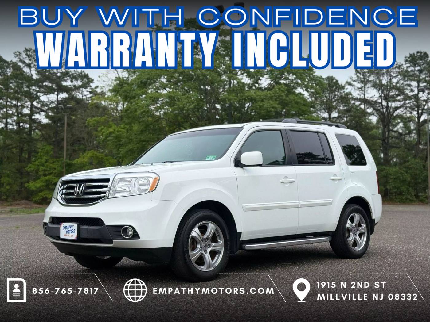 2012 Honda Pilot EX-L — SUV — 126,568 mi — Millville, NJ