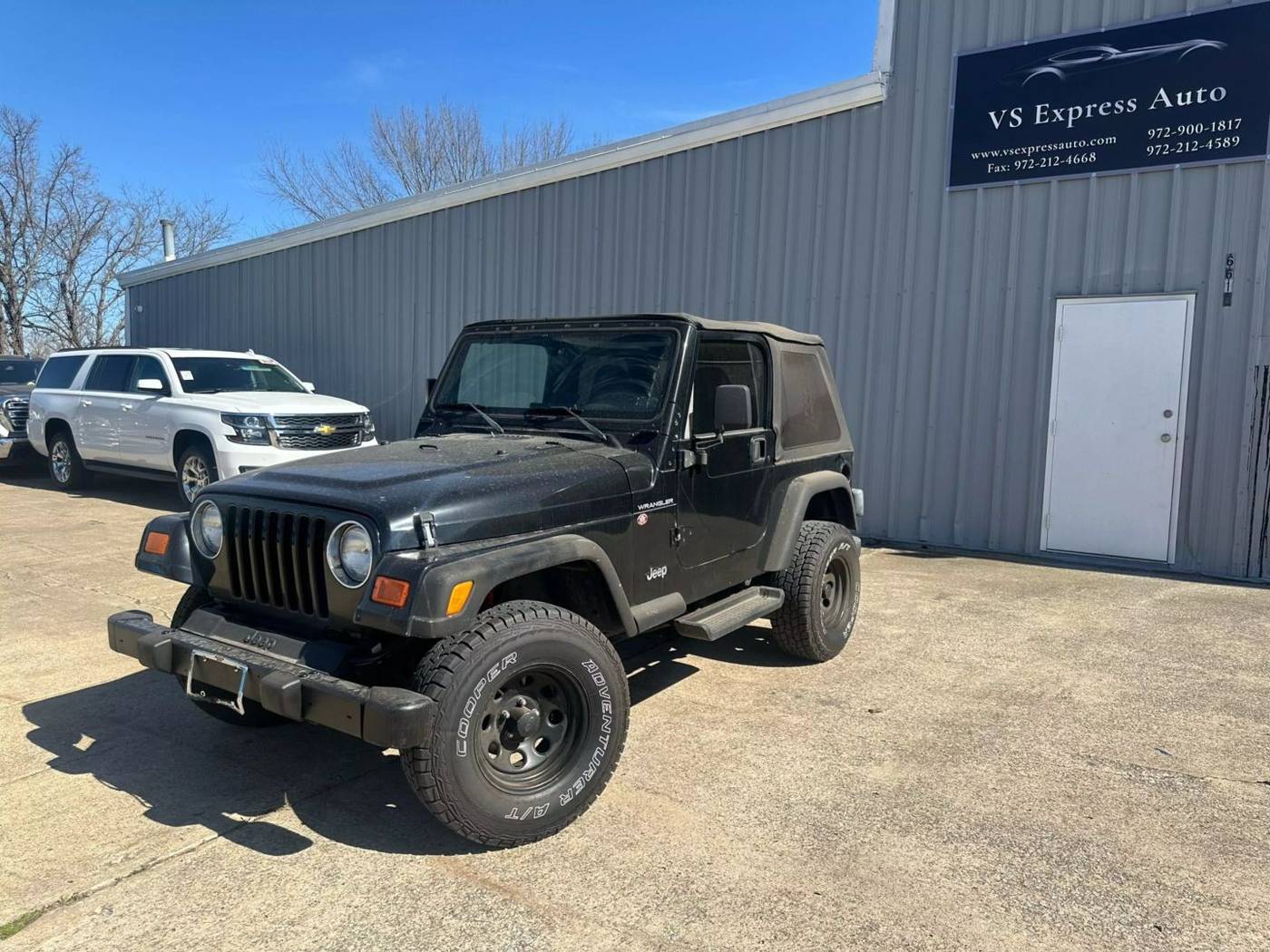 2001 Jeep Wrangler SE — SUV — 171,954 mi — SACHSE, TX