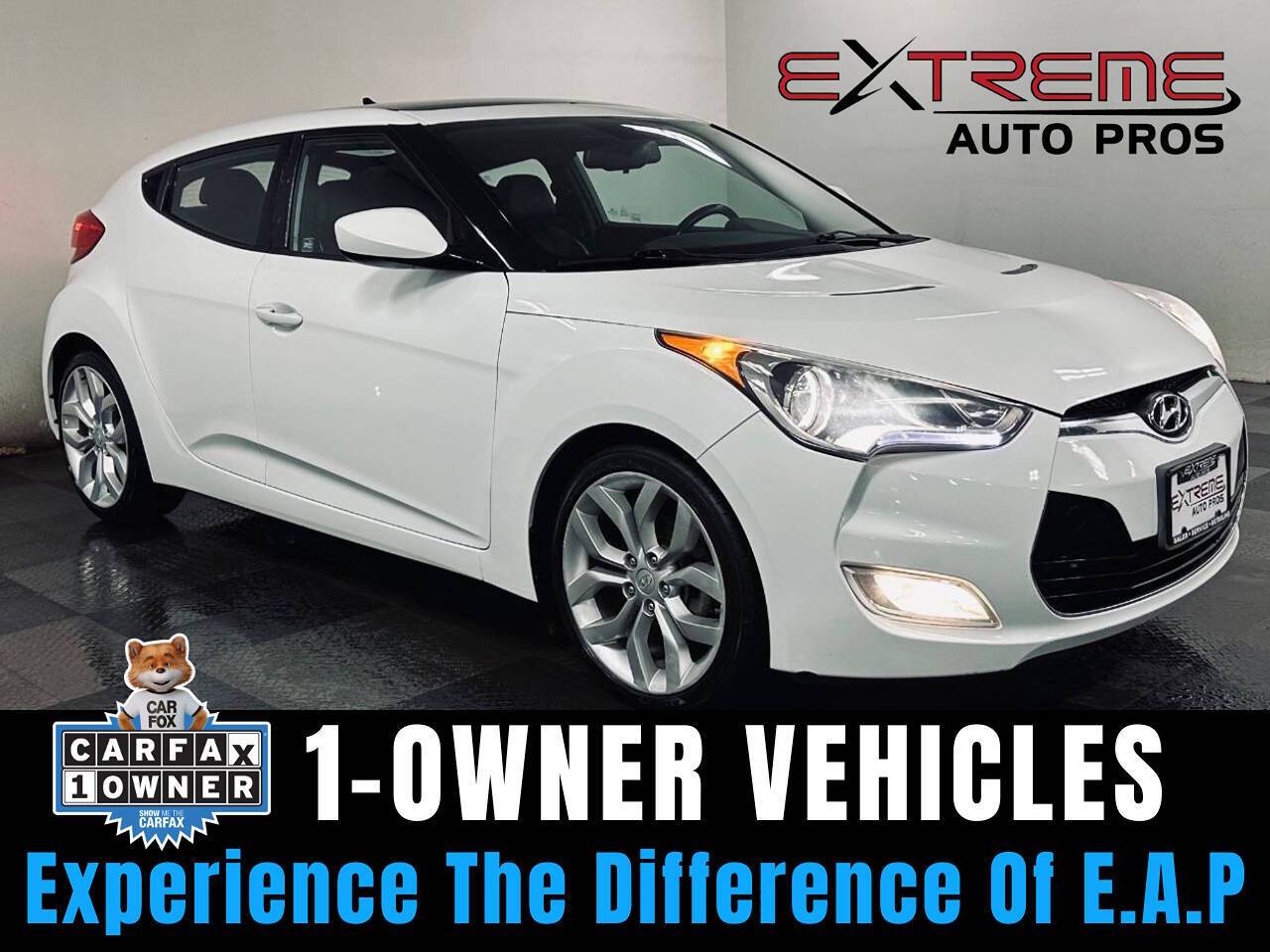 2015 Hyundai Veloster Base — Hatchback — 86,332 mi — Parma Heights, OH