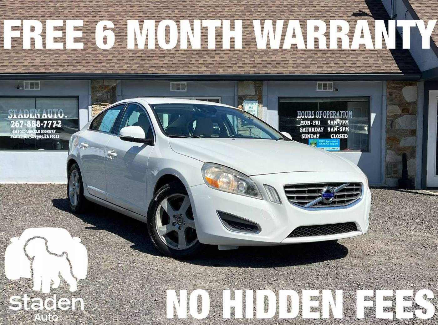 2012 Volvo S60 T5 — Sedan — 149,523 mi — Feasterville Trevose, PA