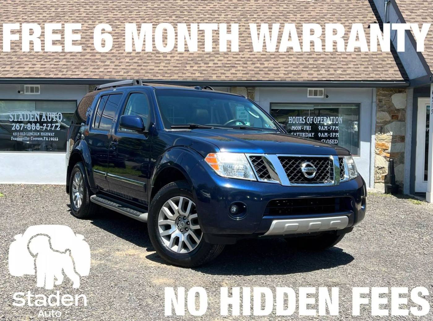 2009 Nissan Pathfinder LE — SUV — 138,789 mi — Feasterville Trevose, PA