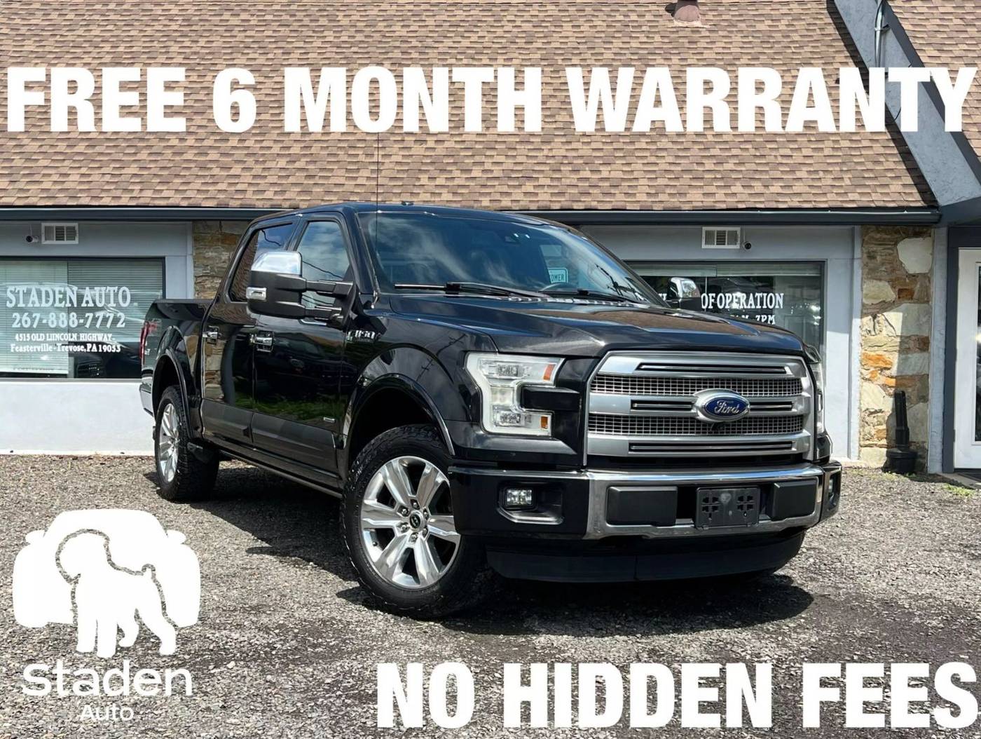 2015 Ford F-150 Platinum — Pickup Truck — 168,134 mi — Feasterville Trevose, PA