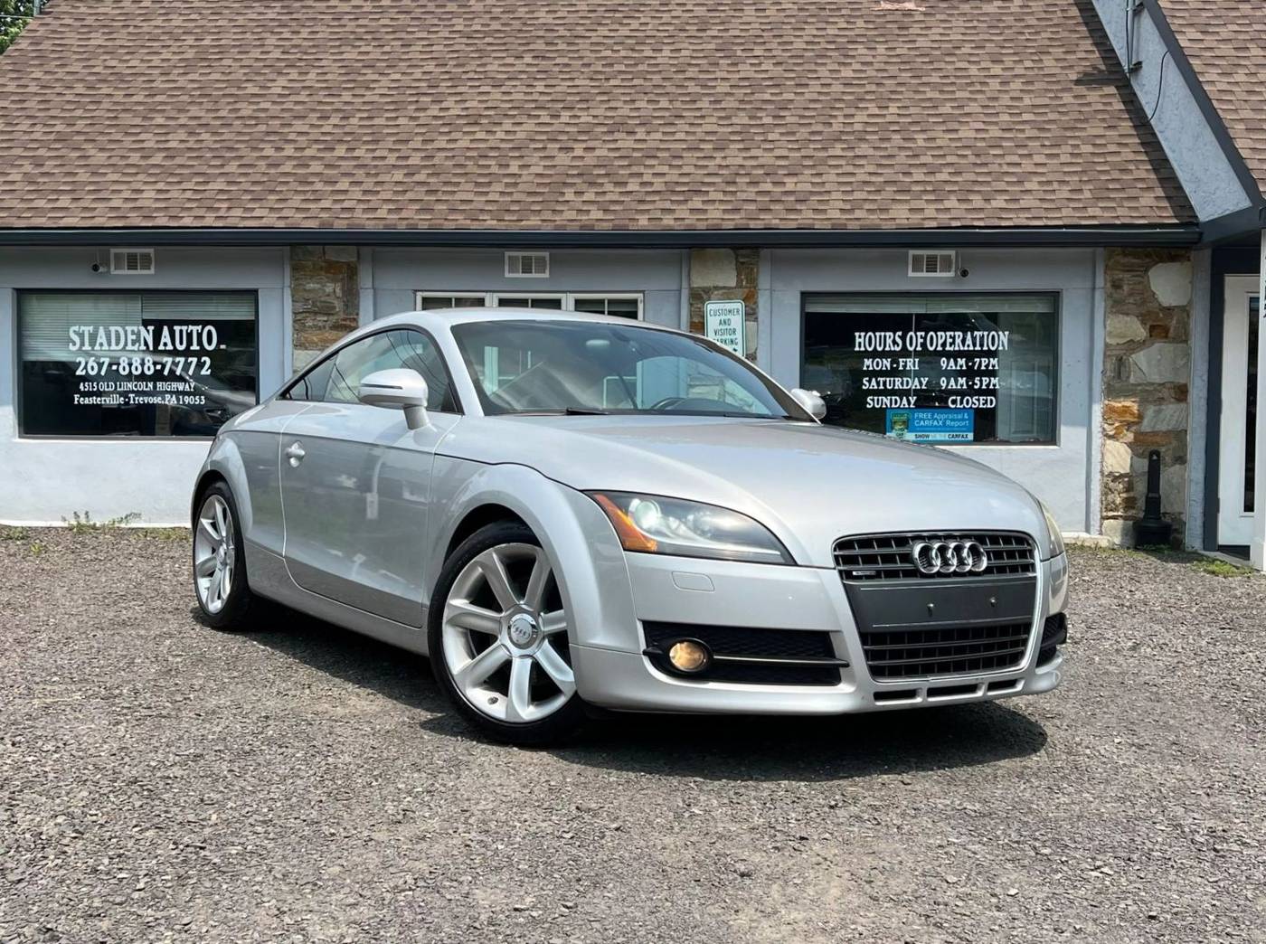 2010 Audi TT Prestige — Coupe — 119,239 mi — Feasterville Trevose, PA