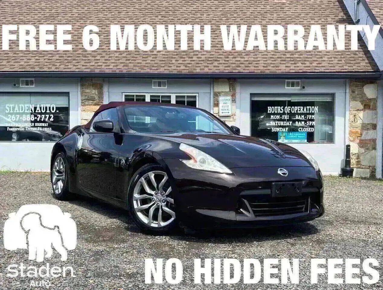2012 Nissan 370Z Touring — Convertible — 119,374 mi — Feasterville Trevose, PA