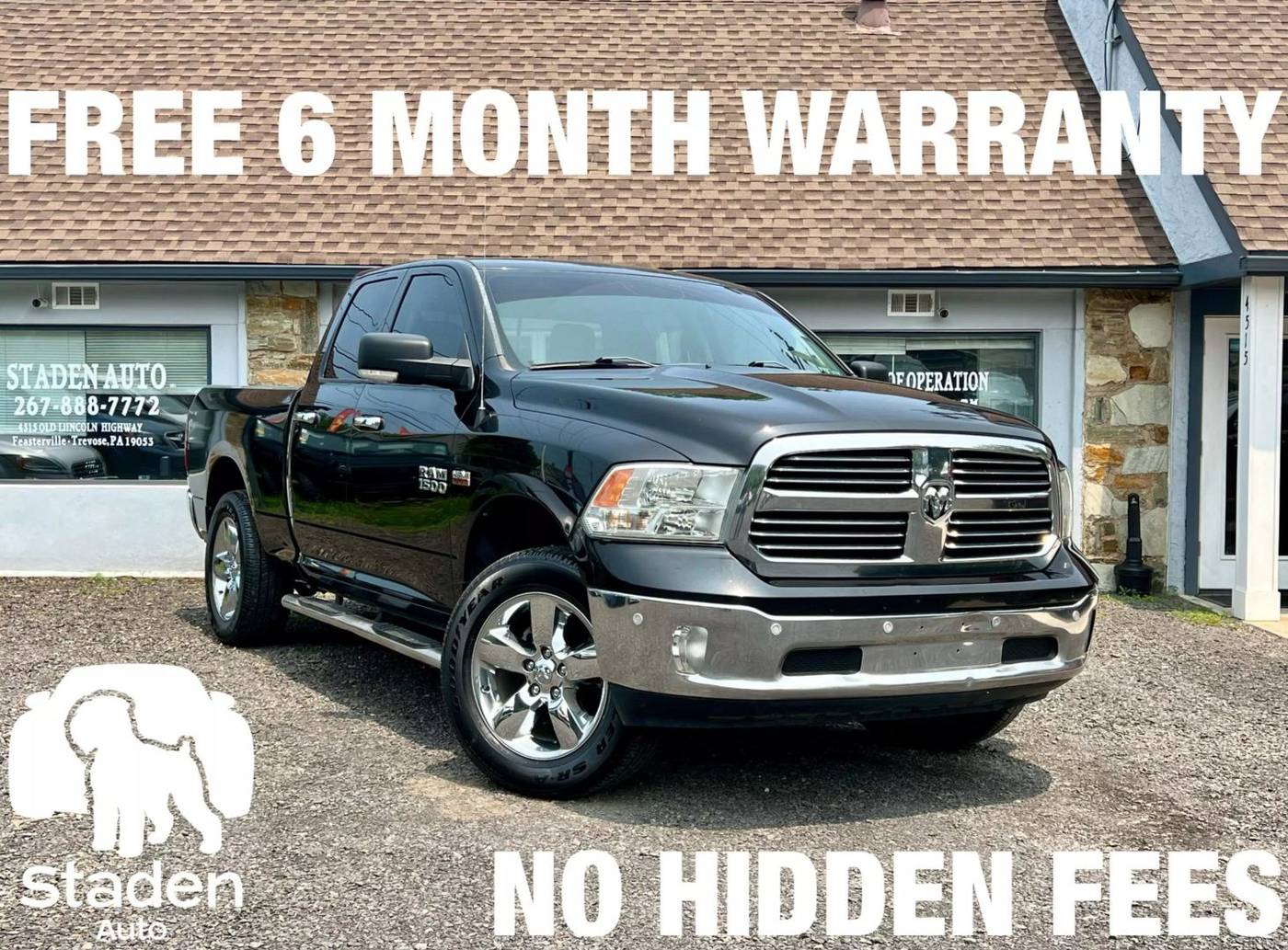 2017 Ram 1500 Big Horn — Pickup Truck — 149,993 mi — Feasterville Trevose, PA
