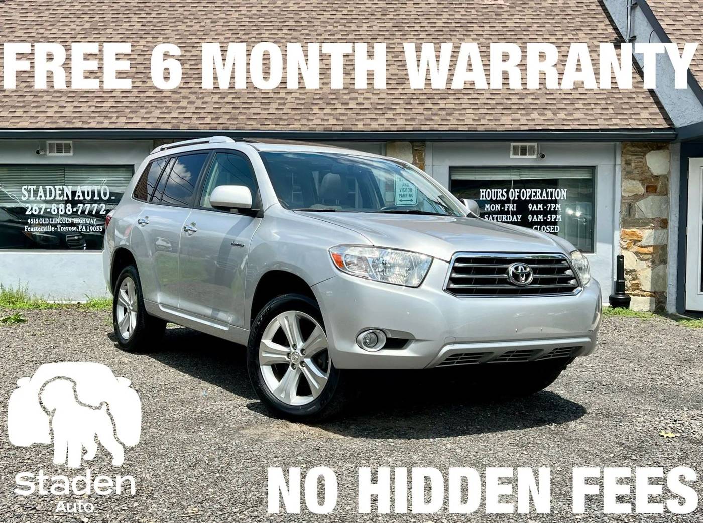 2008 Toyota Highlander Limited — SUV — 155,018 mi — Feasterville Trevose, PA