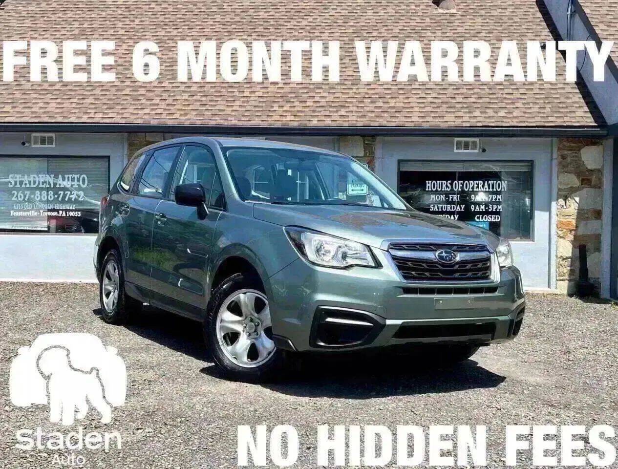 2017 Subaru Forester 2.5i — SUV — 149,237 mi — Feasterville Trevose, PA