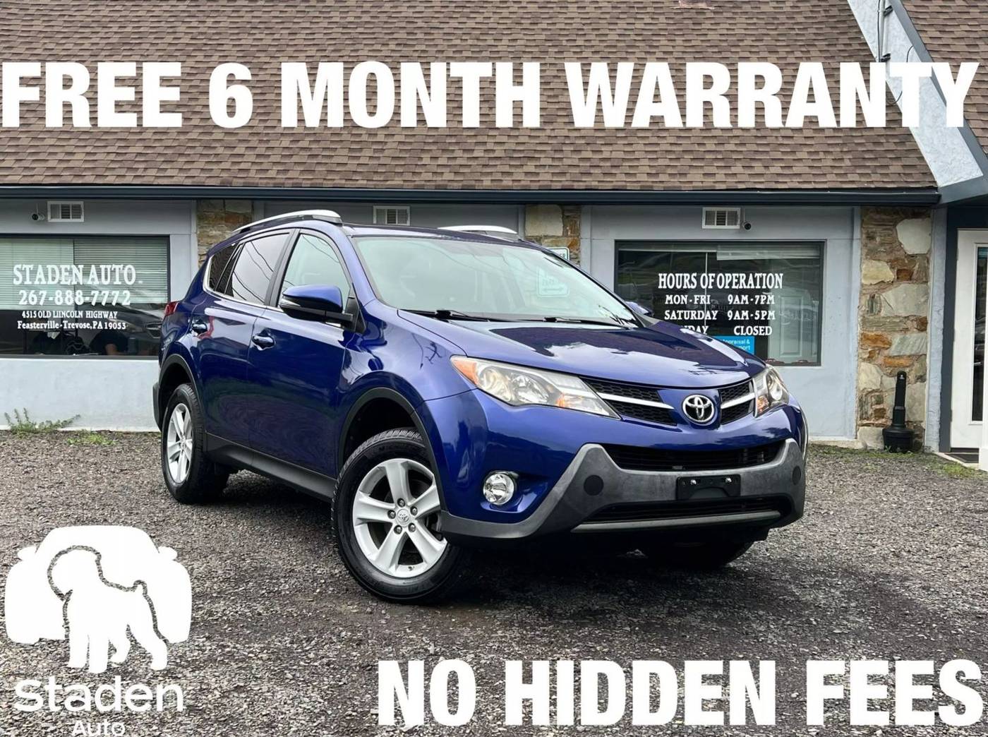2014 Toyota RAV4 XLE — SUV — 149,515 mi — Feasterville Trevose, PA