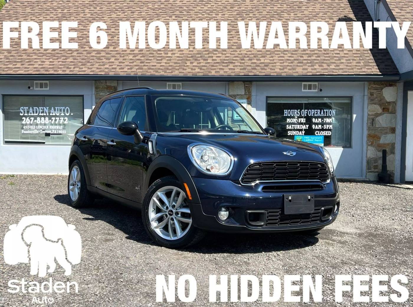 2014 MINI Countryman Cooper S ALL4 — SUV — 111,975 mi — Feasterville Trevose, PA