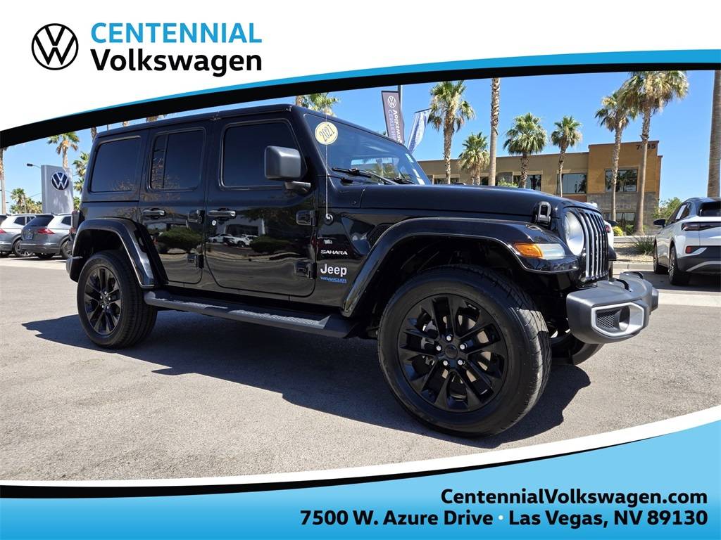 2021 Jeep Wrangler Sahara 4xe — SUV — 63,953 mi — Las Vegas, NV