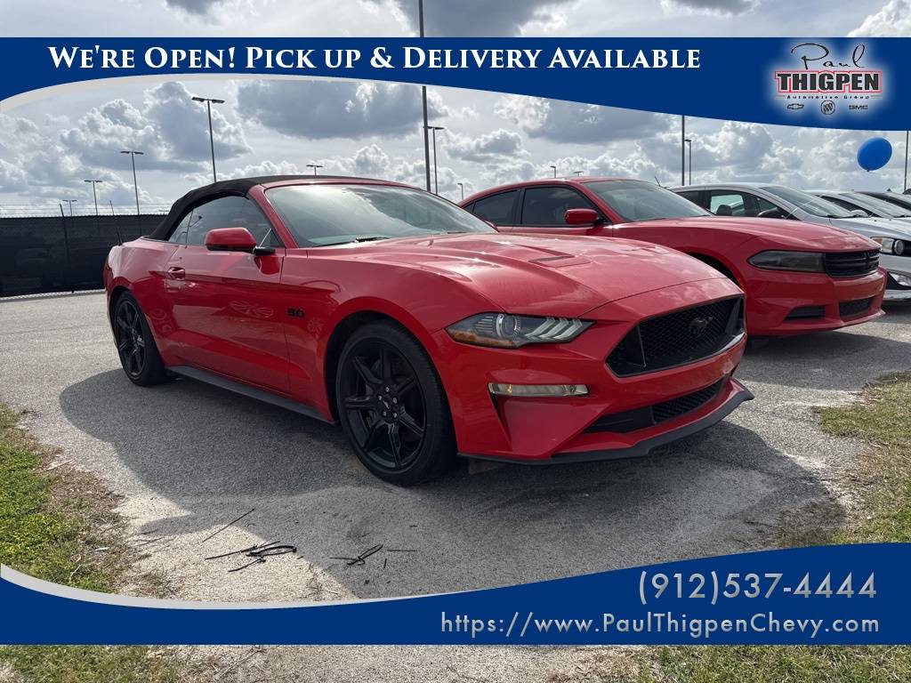 2020 Ford Mustang GT Premium — Convertible — 15,811 mi — Vidalia, GA
