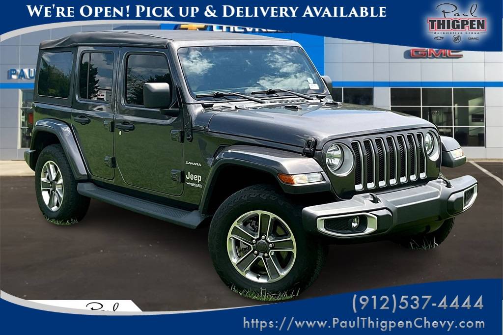 2020 Jeep Wrangler Sahara — SUV — 55,346 mi — Vidalia, GA