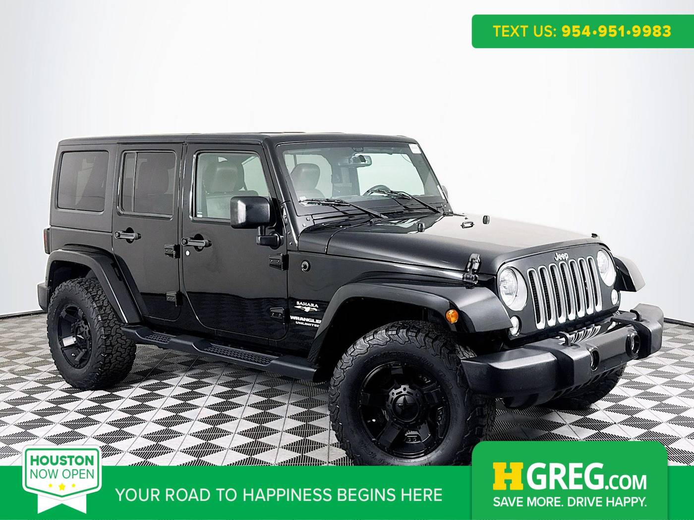 2017 Jeep Wrangler Sahara — SUV — 69,417 mi — Houston, TX
