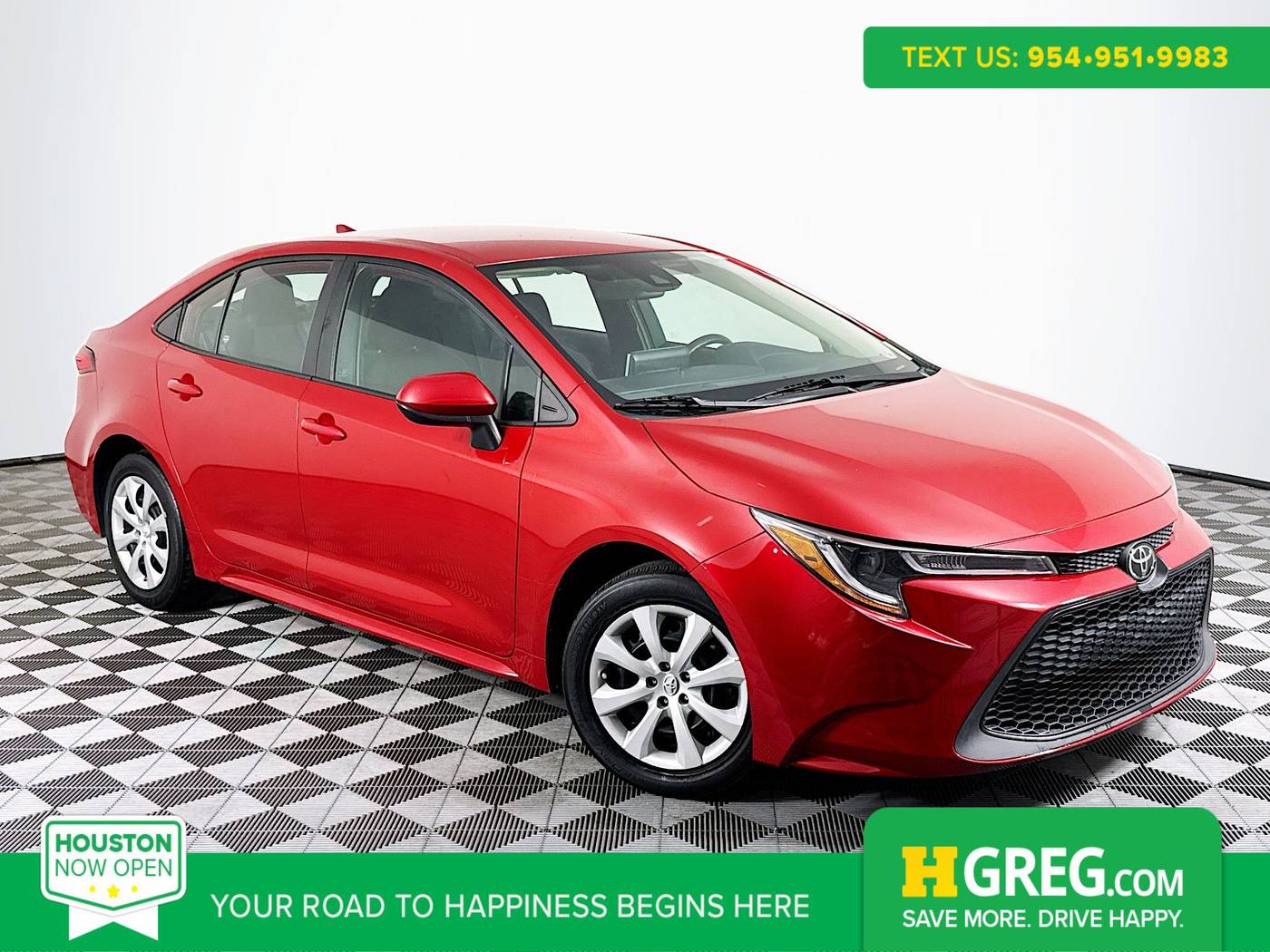 2021 Toyota Corolla LE — Sedan — 76,125 mi — Houston, TX