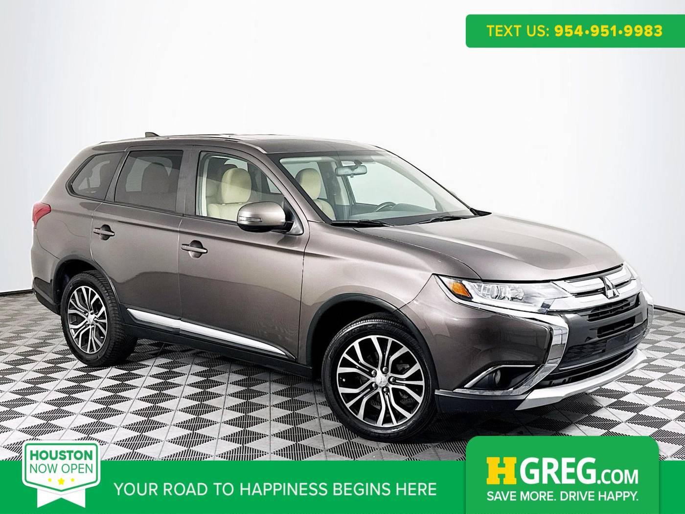 2018 Mitsubishi Outlander LE — SUV — 73,609 mi — Houston, TX