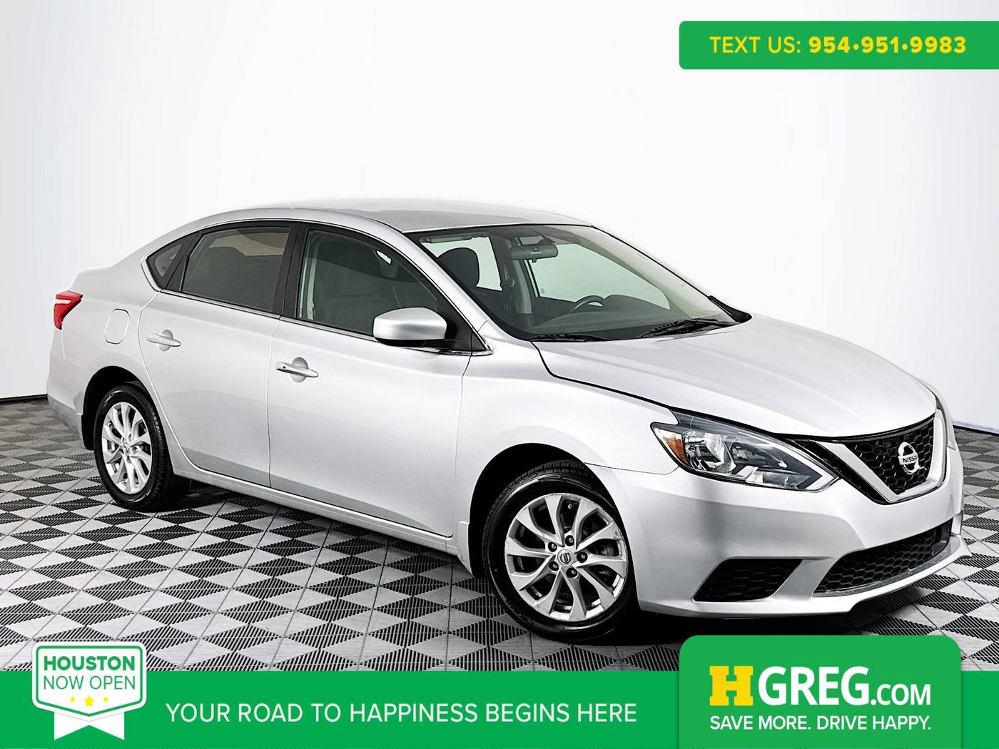 2018 Nissan Sentra SV — Sedan — 55,486 mi — Houston, TX