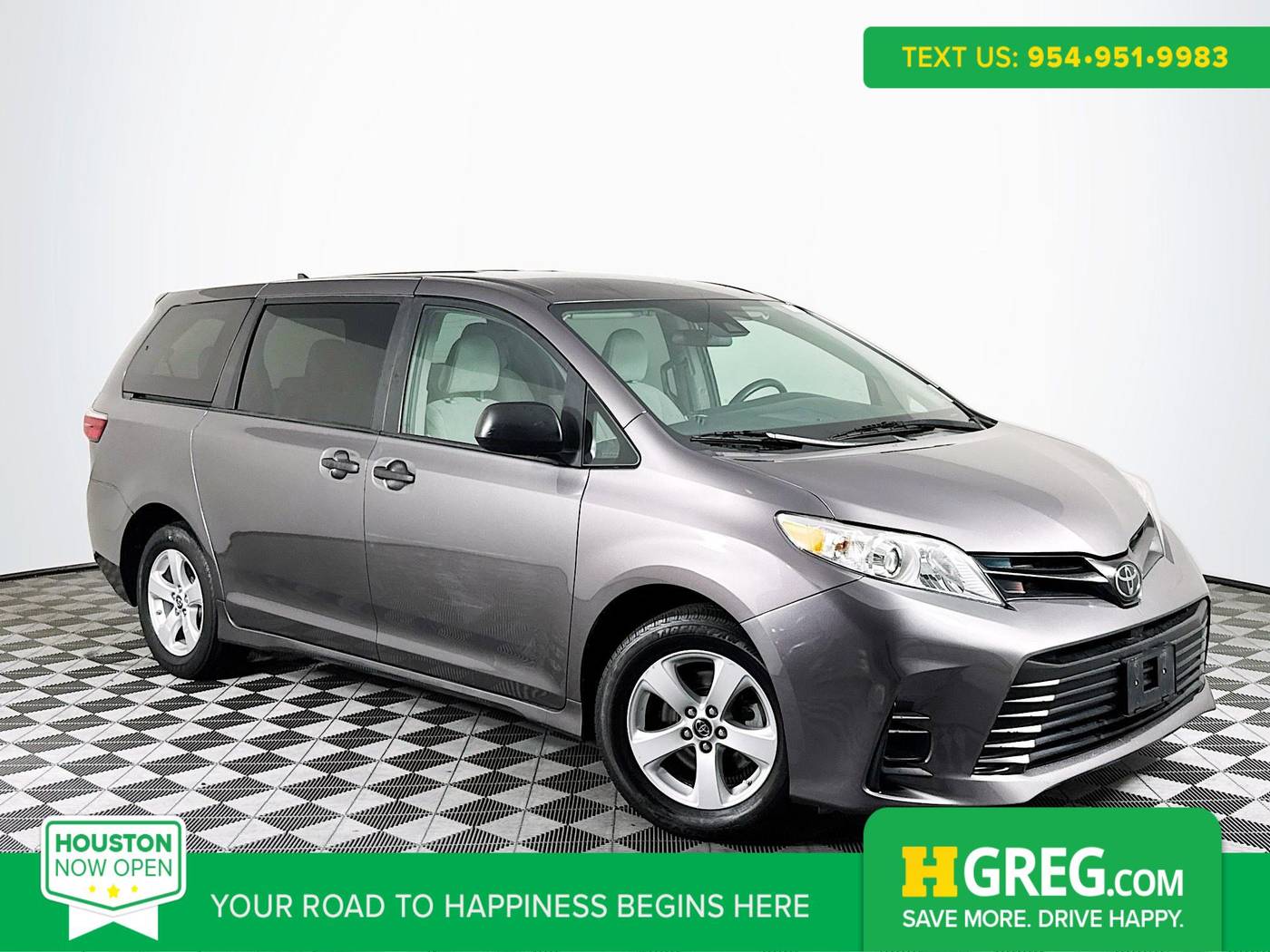 2019 Toyota Sienna L — Minivan — 43,311 mi — Houston, TX
