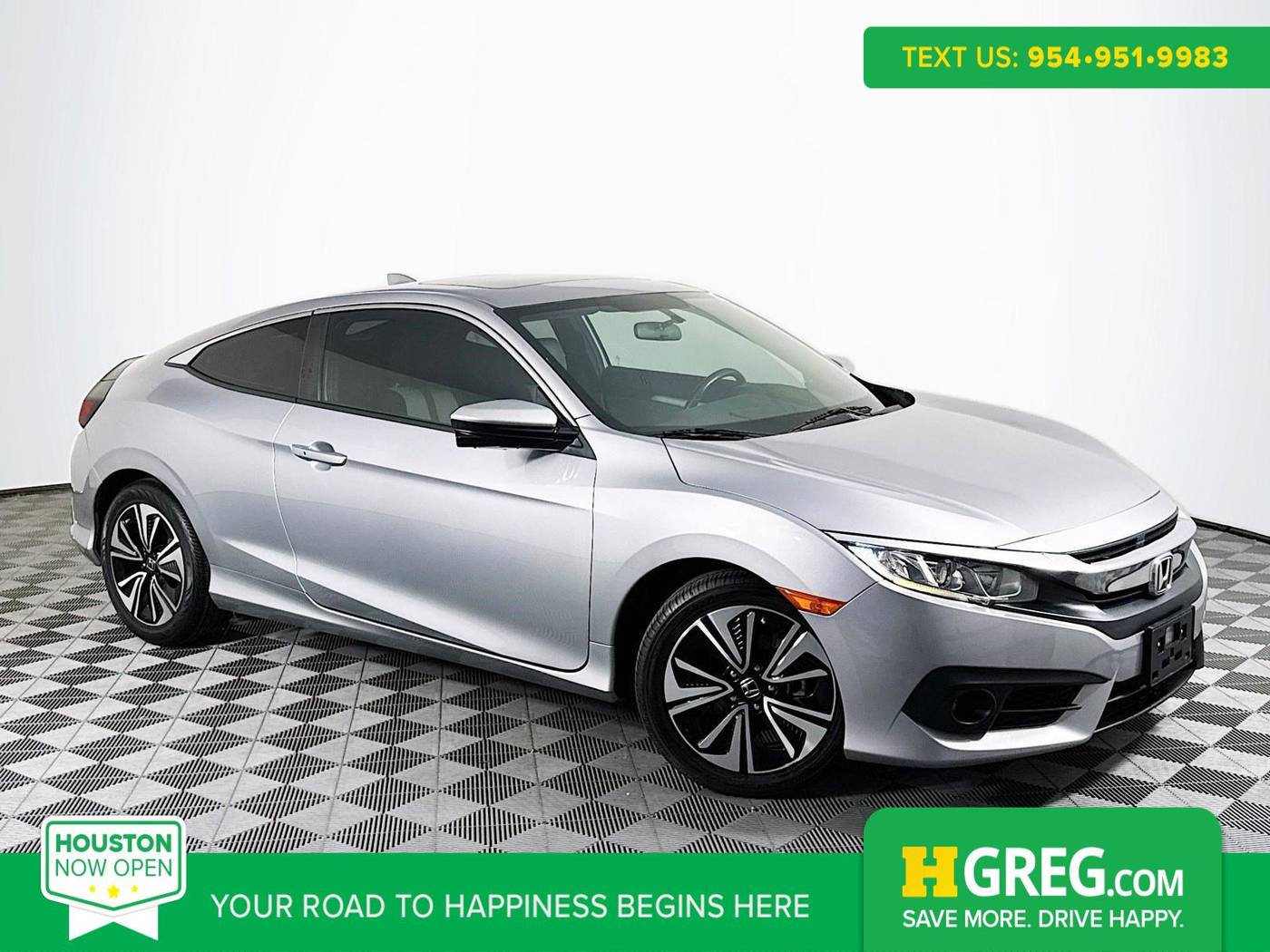 2018 Honda Civic EX-T — Coupe — 71,941 mi — Houston, TX