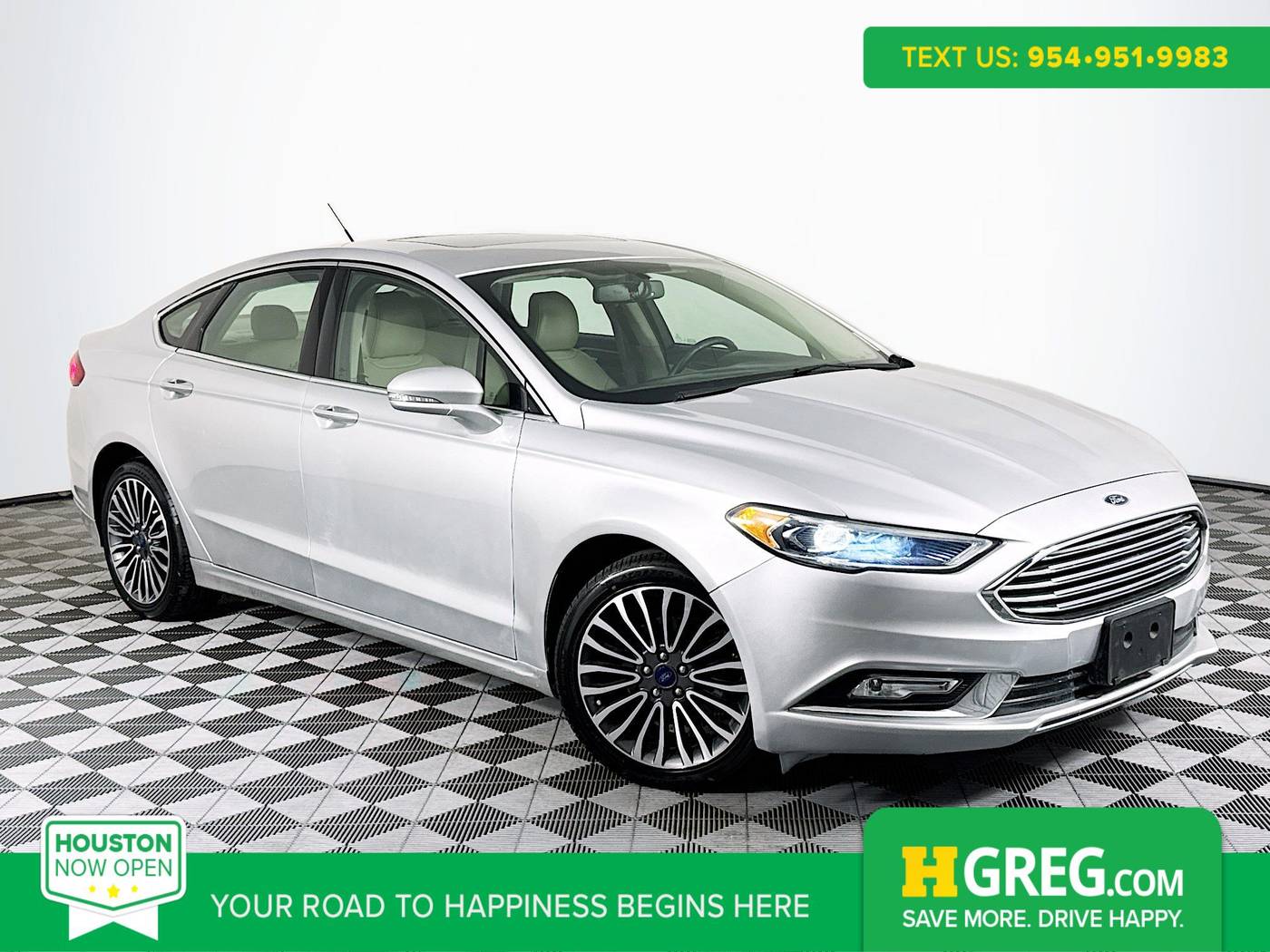 2017 Ford Fusion SE — Sedan — 80,594 mi — Houston, TX