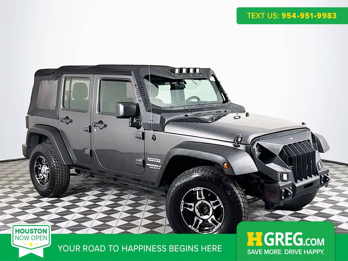 2016 Jeep Wrangler Sport — SUV — 76,741 mi — Houston, TX