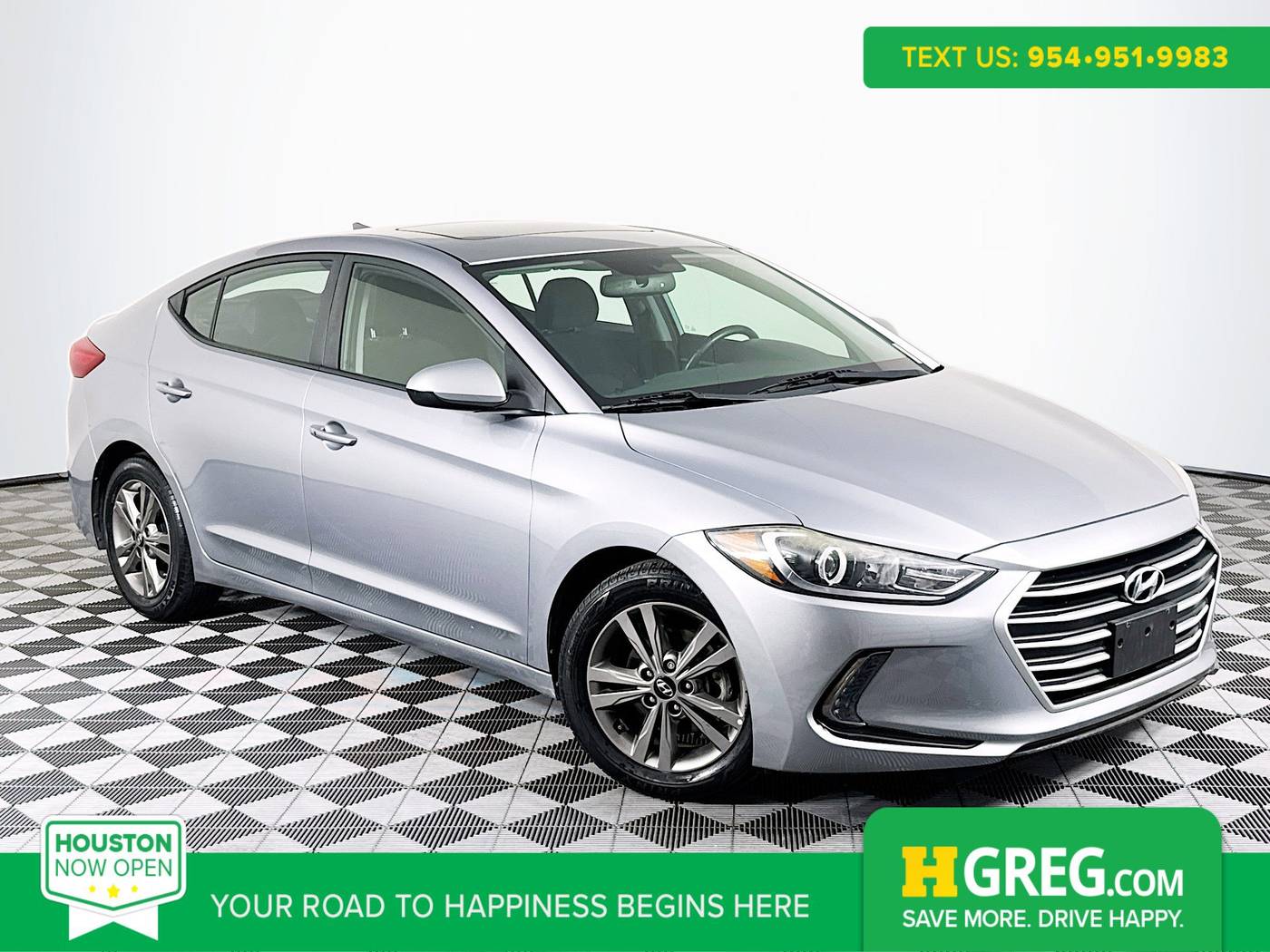 2017 Hyundai Elantra Value Edition — Sedan — 74,935 mi — Houston, TX