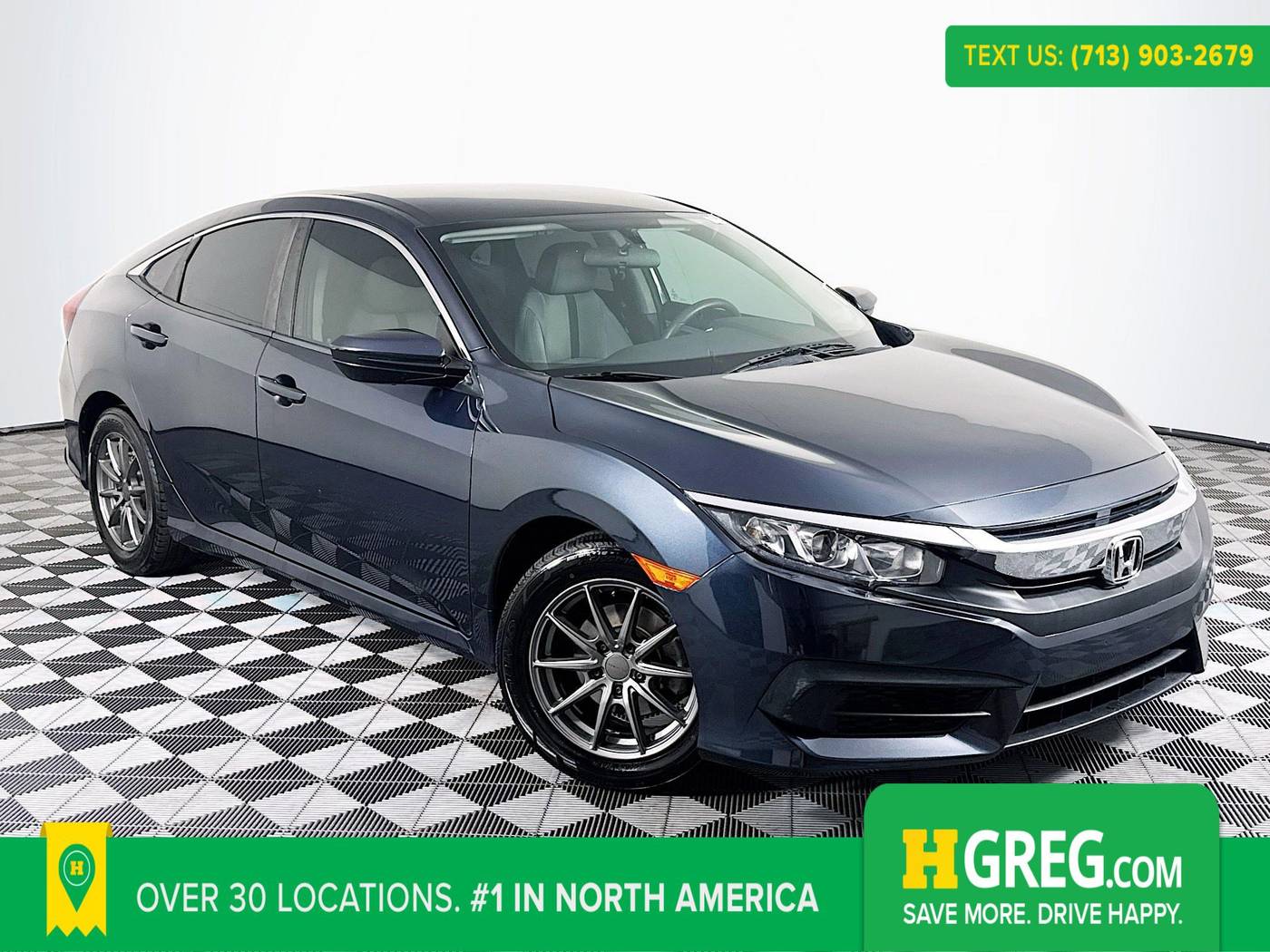 2018 Honda Civic LX — Sedan — 82,976 mi — Houston, TX