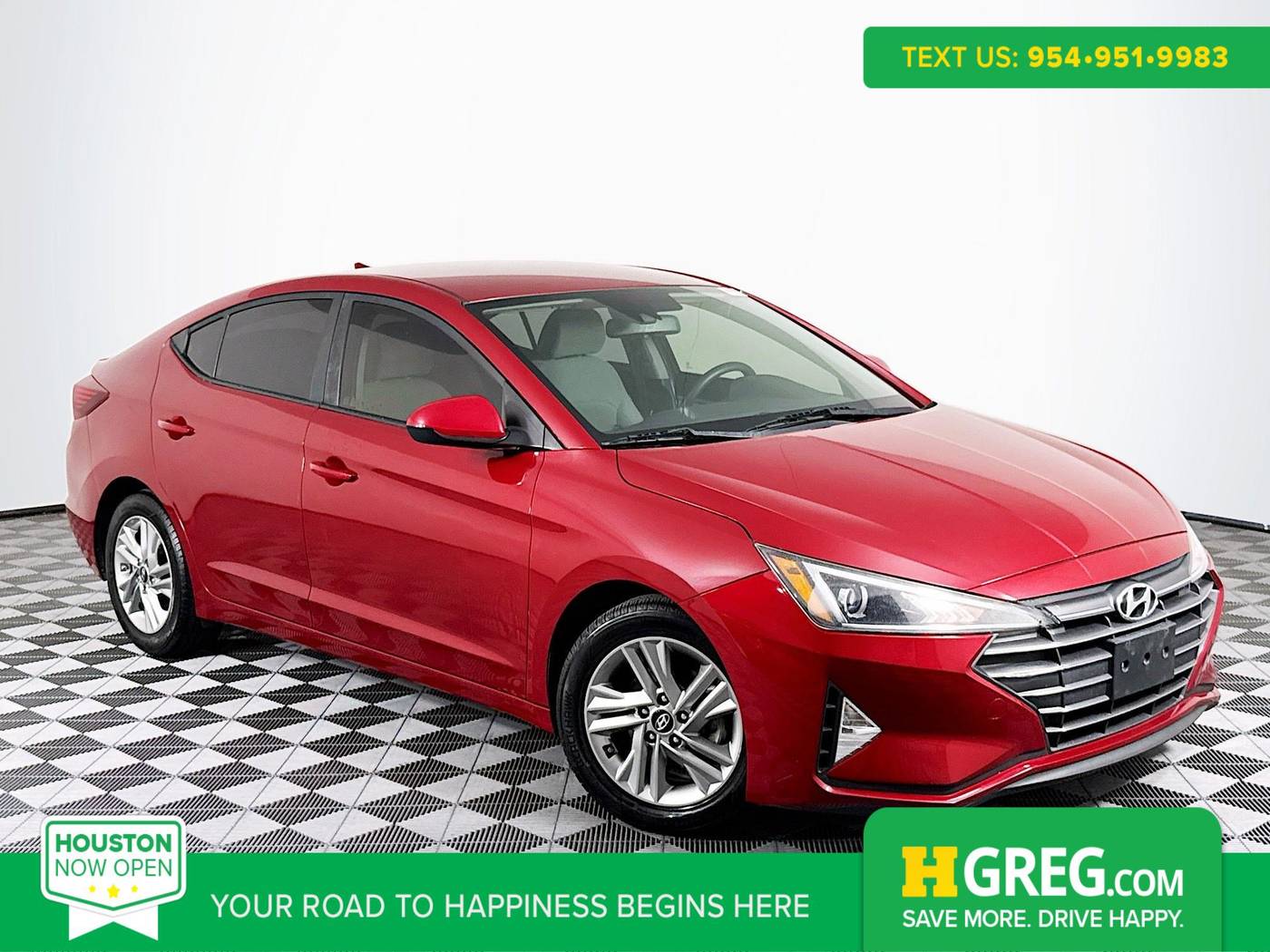 2019 Hyundai Elantra SEL — Sedan — 84,337 mi — Houston, TX