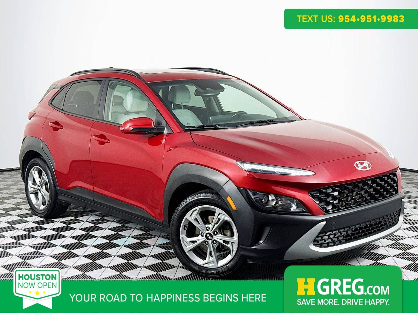 2022 Hyundai Kona SEL — SUV — 51,853 mi — Houston, TX