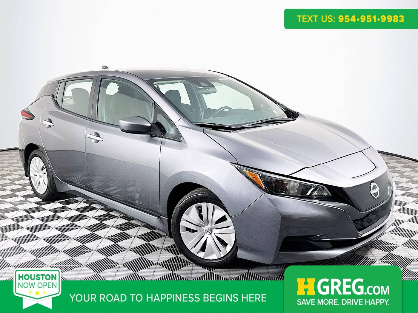 2023 Nissan LEAF S — Hatchback — 10,958 mi — Houston, TX