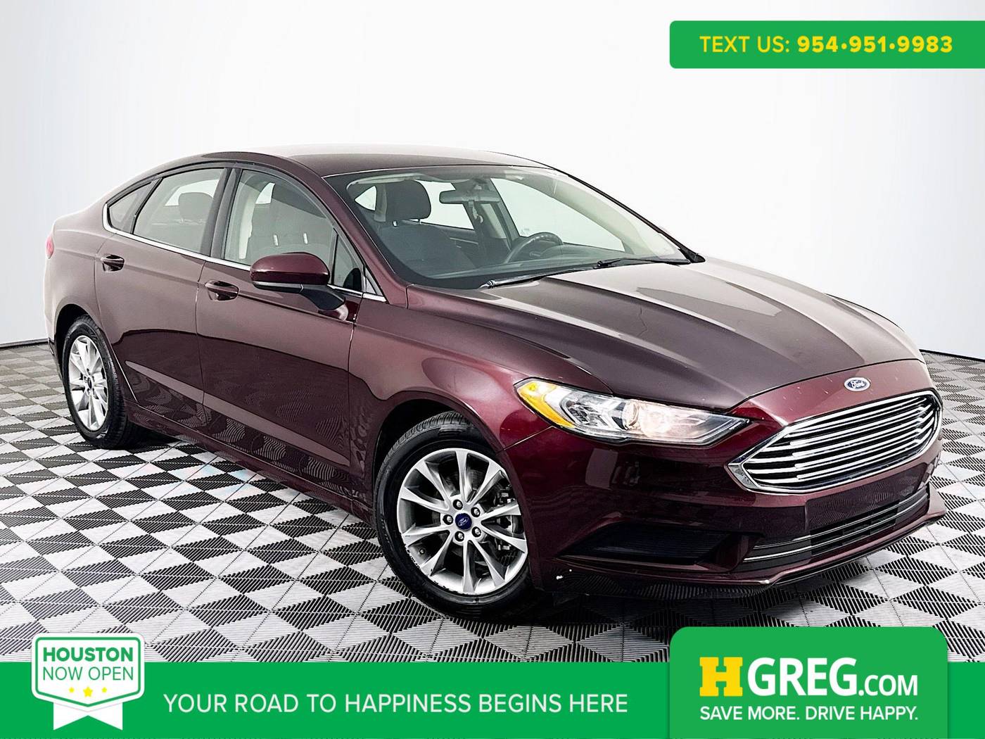 2017 Ford Fusion SE — Sedan — 57,901 mi — Houston, TX